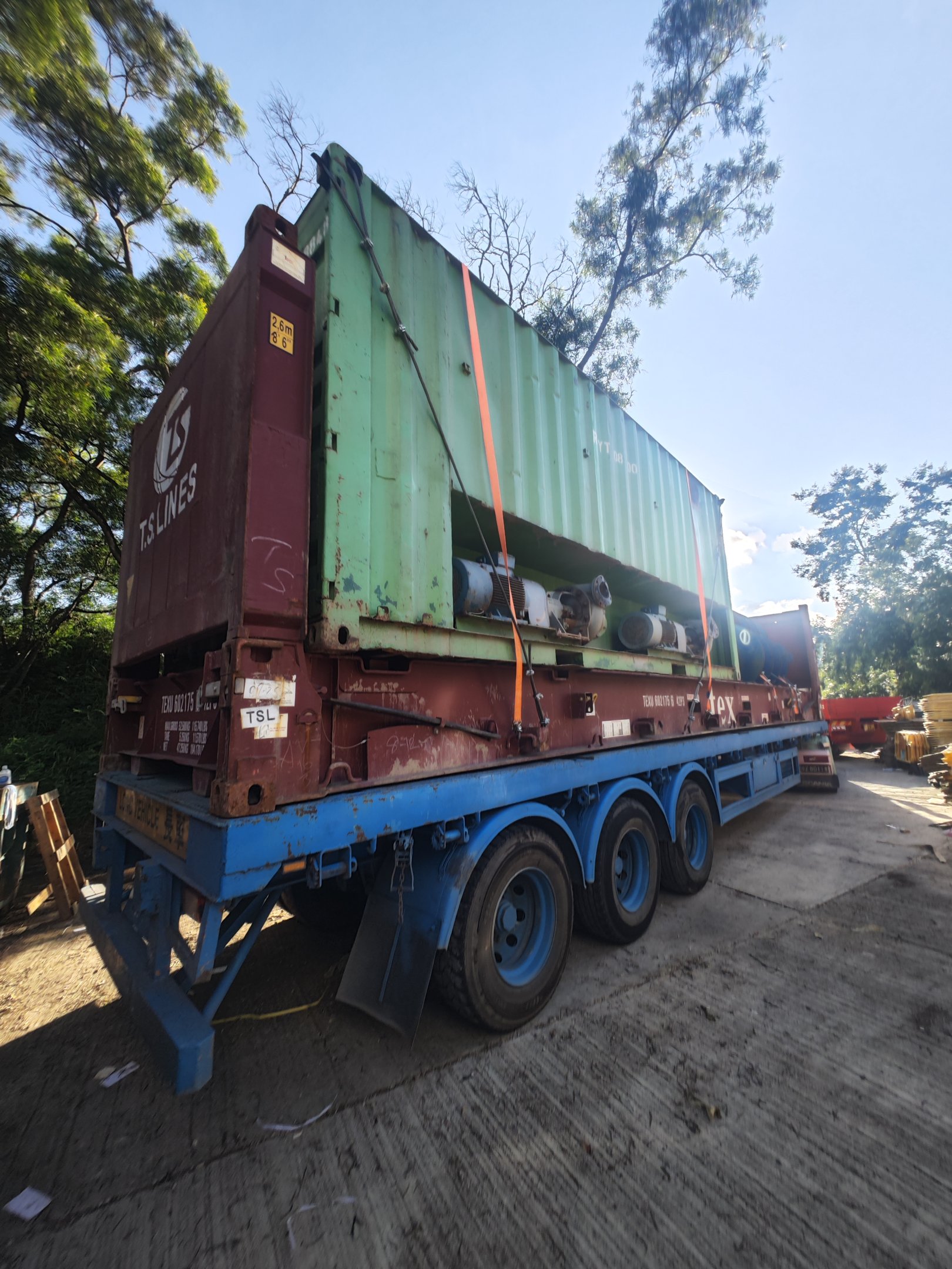 大型工業設備裝運 / Large industrial equipment transport